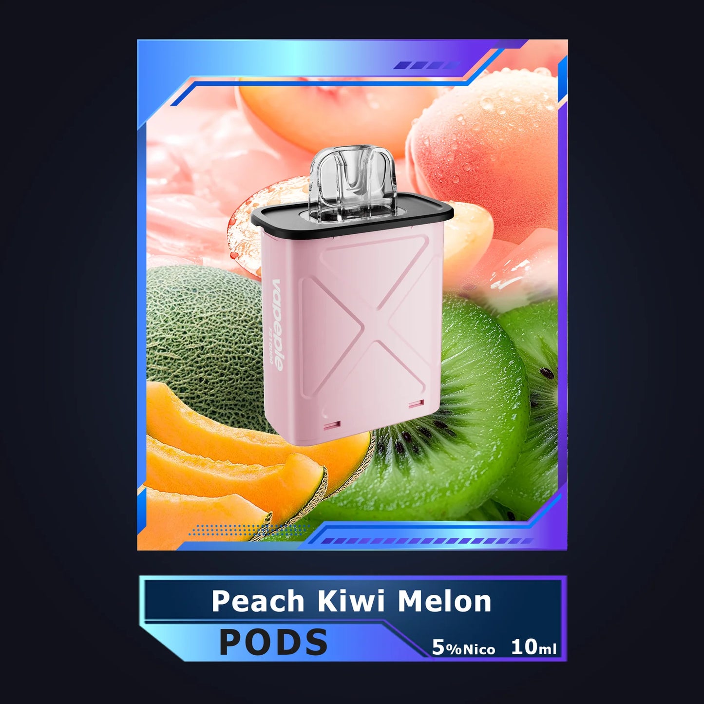 VAPEPIE FlexSwitch Disposable Pod 10000 PUFFS – 6-Pack Refill (Same Flavor)